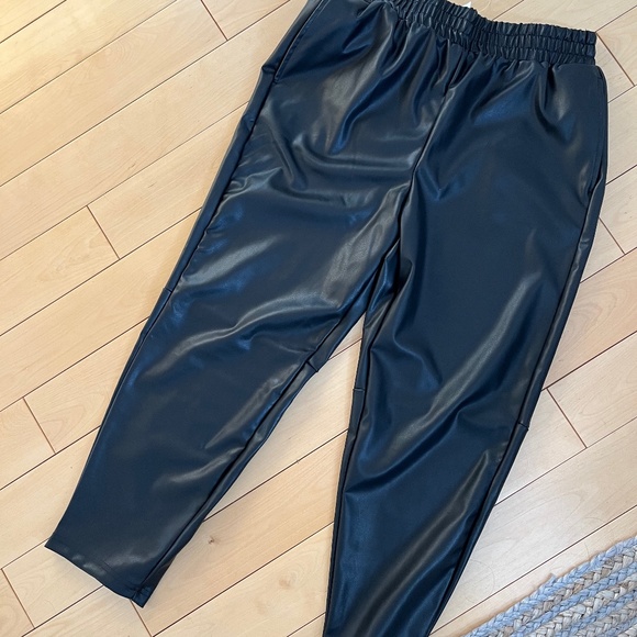Faux Leather Pants - Picture 1 of 3